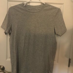 Long curved hem Cotton On Gray Men’s T-shirt